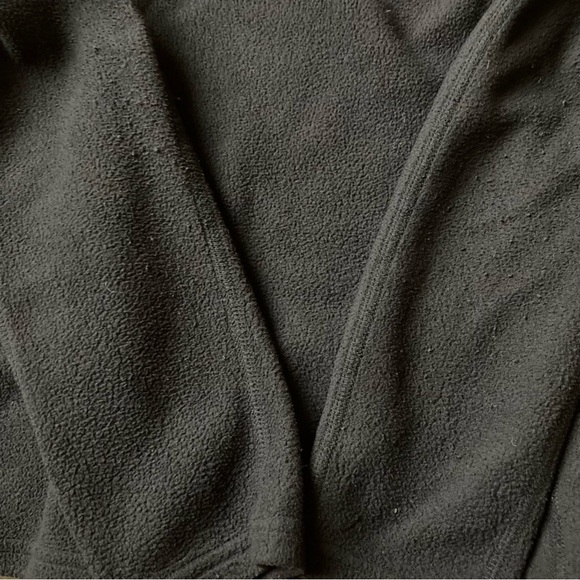 The North Face Light Fleece Quarter Zip Black Pink Sz Small Lounge Camp - Picture 5 of 5